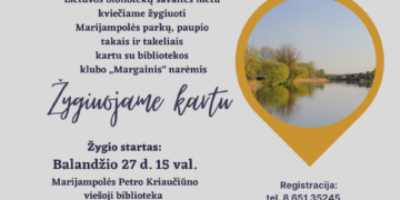 Bibliotekos senjorų klubo „Margainis“ žygis „Žygiuojame kartu“