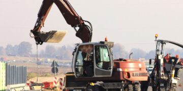 Eismo darbai „Via Baltica“ kelyje