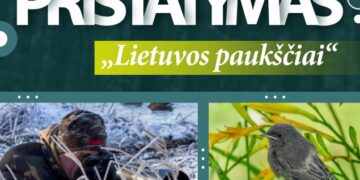 IRMANTO ŠALAŠEVIČIAUS FOTOGRAFIJOS DARBŲ PARODOS „LIETUVOS PAUKŠČIAI“ PRISTATYMAS