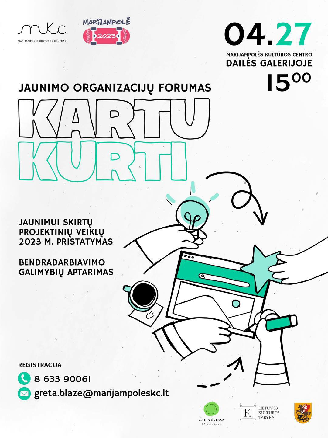 Jaunimo organizacijų forumas „Kartu kurti“