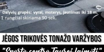 Jėgos trikovės tonažo varžybos