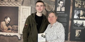 Jurgio Dovydaičio bibliotekoje viešėjo jaunasis rašytojas Aleksas Bartkus