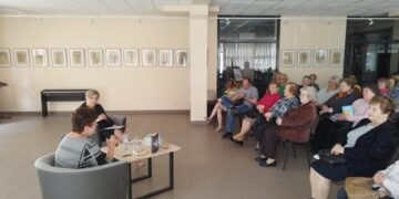 Kalvarijos bibliotekoje vyko prozininkės, vertėjos Irenos Buivydaitės-Kupčinskienės romano „Kas būtų jei“ pristatymas