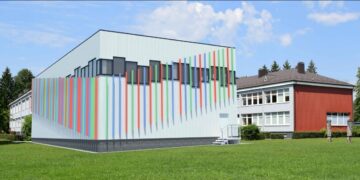 Kazlų Rūdos Tūkstantmečio mokyklos salė