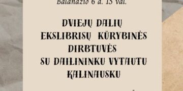 Kūrybinės dirbtuvės su dailininku Vytautu Kalinausku