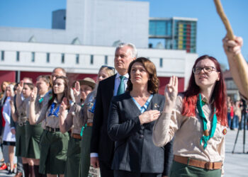 LR Prezidento Gitano Nausėdos vizitas Marijampolėje