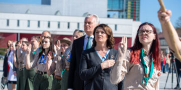 LR Prezidento Gitano Nausėdos vizitas Marijampolėje