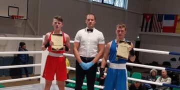Lietuvos rajonų jaunių bokso čempionate - šeši medaliai Kalvarijos sporto centro boksininkams