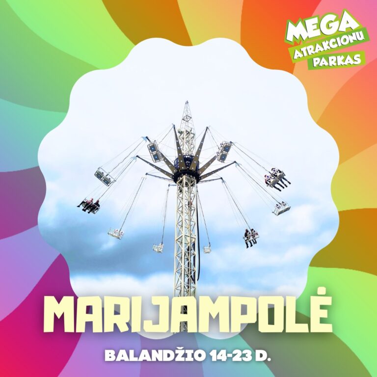 MEGA atrakcionų parkas Marijampolėje | Sūduvos Gidas