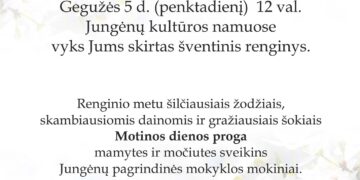 Mamos dienos minėjimas Jungėnuose