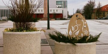 Marijampolė jau puošiasi Velykoms!