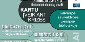 Nacionalinės bibliotekų savaitės renginiai Kalvarijos bibliotekoje