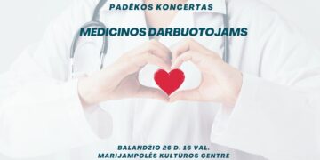 Padėkos koncertas medicinos darbuotojams