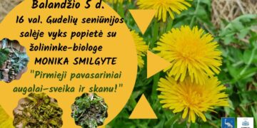 Popietė su žolininke, biologe Monika Smilgyte