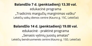 Renginiai Lekėčiuose