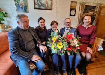 Šakių rajone sveikinta šimtametė