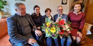 Šakių rajone sveikinta šimtametė