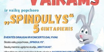 Šventė „Vaikai vaikams“ ir popchoro „Spindulys“ gimtadienis