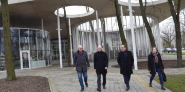 Vilkaviškio rajone lankėsi JAV ambasadorius Lietuvoje