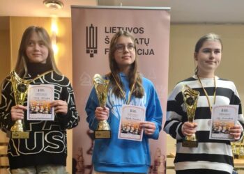 Vilkaviškio rajono sporto mokyklos auklėtinė - Lietuvos šachmatų čempionato nugalėtoja