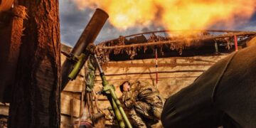 Karas Ukrainoje @ Volodymyro Zelenskio socialinio tinklo nuotrauka