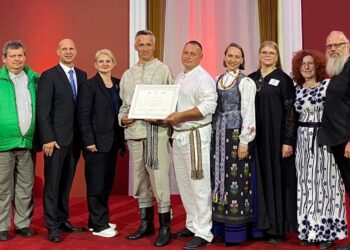 Įteiktas nematerialaus kultūros paveldo vertybių saugojimo sertifikatas