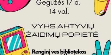 AKTYVIŲ ŽAIDIMŲ POPIETĖ