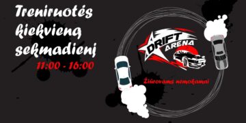 Drifto treniruotės (Drift Arena Marijampolė)