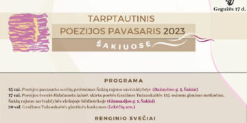 Poezijos pavasaris Šakiuose