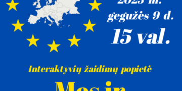 Interaktyvių žaidimų popietė „Mes ir Europa“
