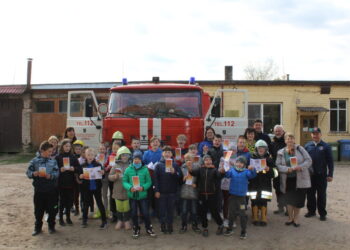Jankų mokyklos mokiniai ir mokytojai gilino civilinės saugos žinias