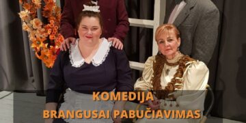 Komedija „Brangusai pabučiavimas“