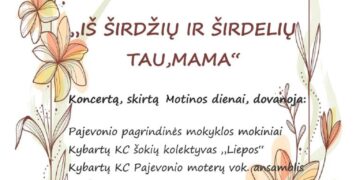 Koncertas „Iš širdžių ir širdelių tau, mama“
