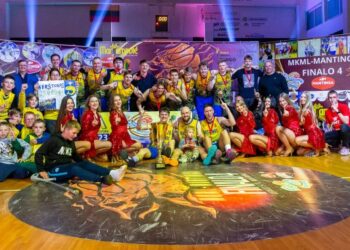 MKML čempionai - Birštono SC komanda