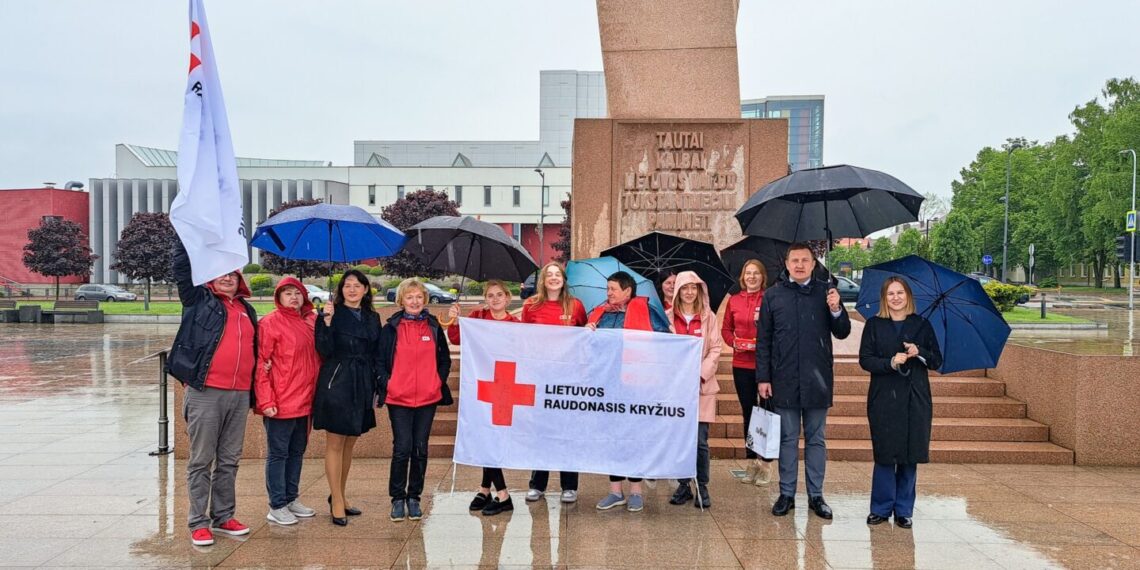 Marijampolę aplankė Lietuvos Raudonojo Kryžiaus savanoriai