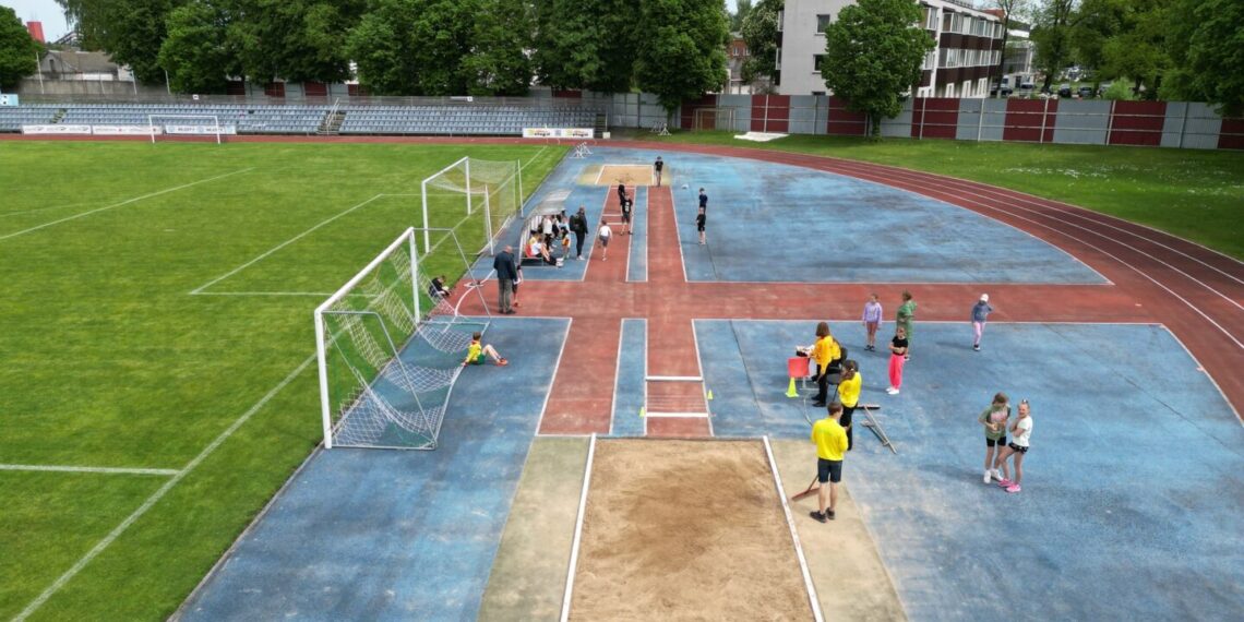 Marijampolėje vyko Marijampolės apskrities vaikų atviras lengvosios atletikos čempionatas