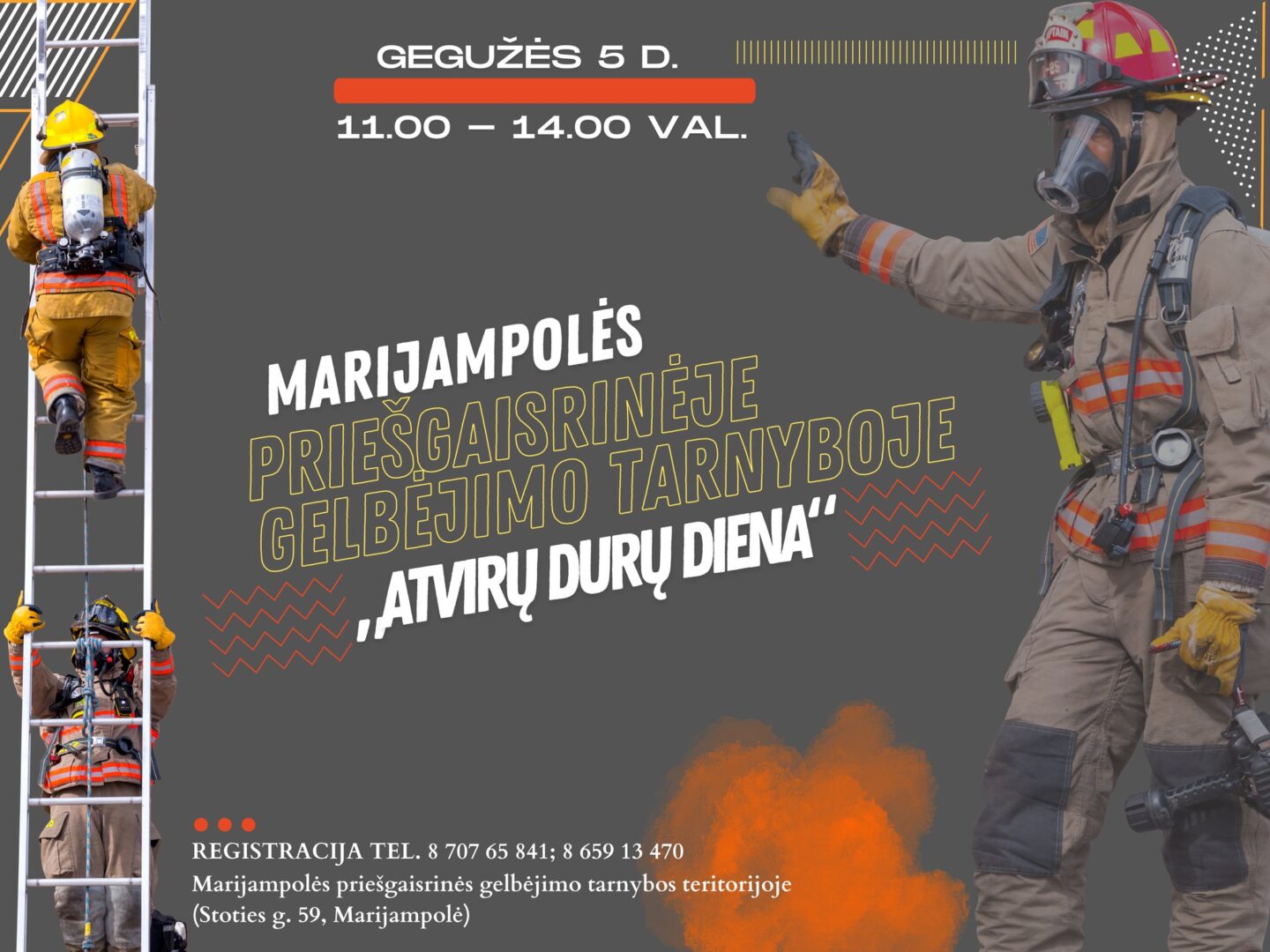 Marijampolės priešgaisrinės gelbėjimo tarnybos atvirų durų diena