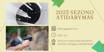 Marijampolės šaudyklos sezono atidarymas