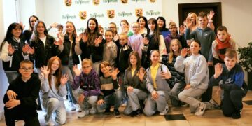 Marijampolės savivaldybėje lankėsi „Ryto“ pagrindinės mokyklos Vc klasės mokiniai