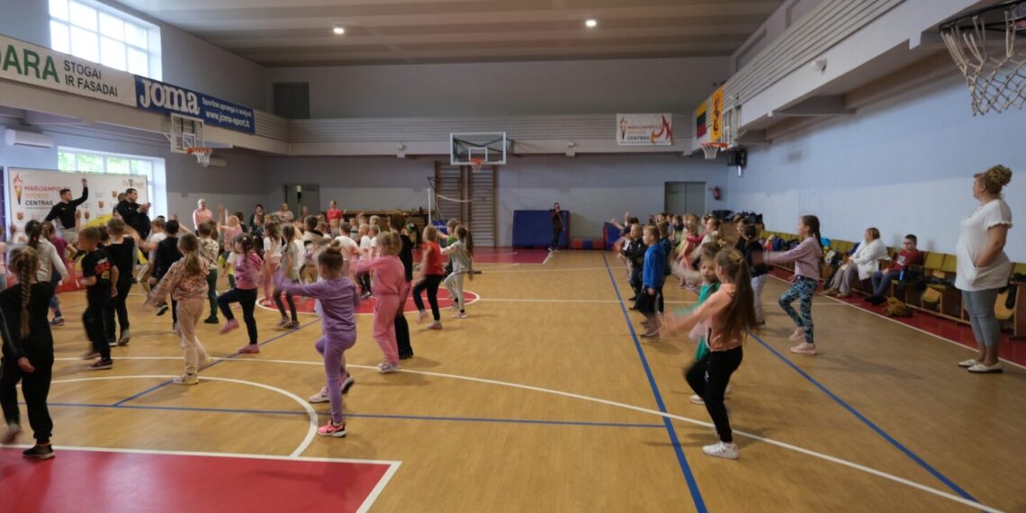 Marijampolės sporto centre - mokinių vizitas