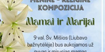 Meninė - religinė kompozicija Mamai ir Marijai