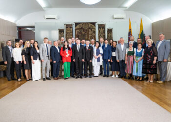 Miesto dienų metu Marijampolės savivaldybėje viešėjo svečiai iš užsienio