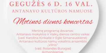 Motinos dienos koncertas Antanave