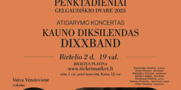 „Muzikiniai penktadieniai Gelgaudiškio dvare“ – Kauno diksilendas „DixXband“
