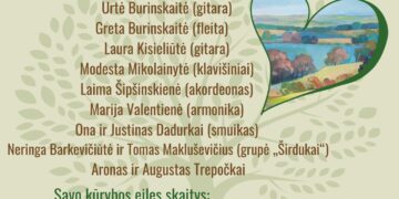 Muzikuojančių šeimų šventė „Čia-mano širdis“