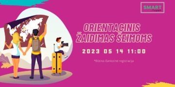 Orientacinis žaidimas šeimoms Marijampolėje