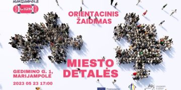 Orientacinis žaidimas „Miesto detalės“