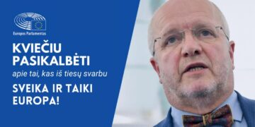 Sveika ir taiki Europa!