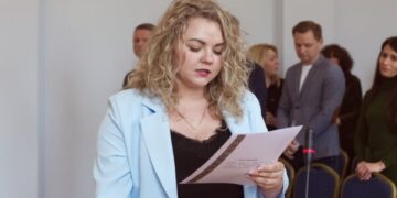 Tarybos narės priesaika