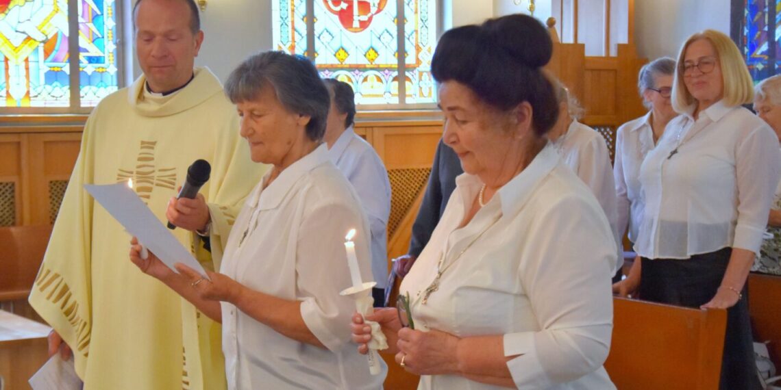 Vyko Vilkaviškio vyskupijos pasišventusių našlių asociacijos amžinųjų įžadų šventė
